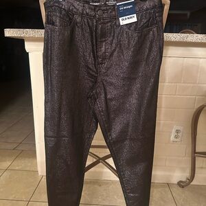 Old Navy Shimmering High-Rise Jeans